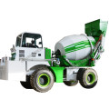 2 m3 capacity self loading concrete mixer truck price